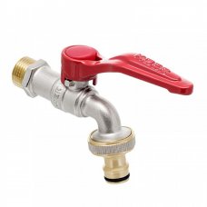 Кран полива KOER KR.247 - 1/2" с коннектором для быстрого подключения