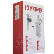 Koer KT-0301-1/2'' комплект механизма спуска и наполнения бачка унитаза