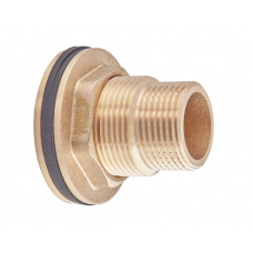 Врезка в бак NOLF 1" латунная