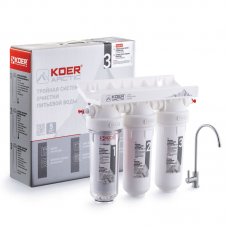 Тройная система очищения питьевой воды KOER ARCTIC KV.01A