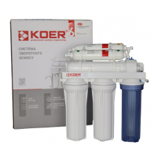Система обратного осмоса с минерализатором KOER KV-92 (6 ступеней очистки)