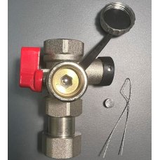 Комплект арматуры KOER KR.1045 - 1" с вентилем для подключения расширительного бака