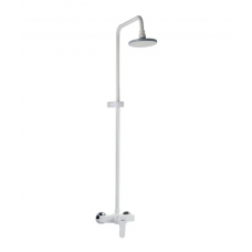 Смеситель Plamix Mario-003 J White душевая колонна
