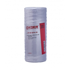 Картридж из полипропиленовой нити Koer KV-02-4510-20 PP20 4,5"х10" 