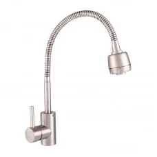Смеситель Haiba SUS-011 REFLECTOR для кухни из нерж. стали SUS304